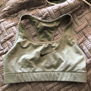 Grey Nike Sports Bra